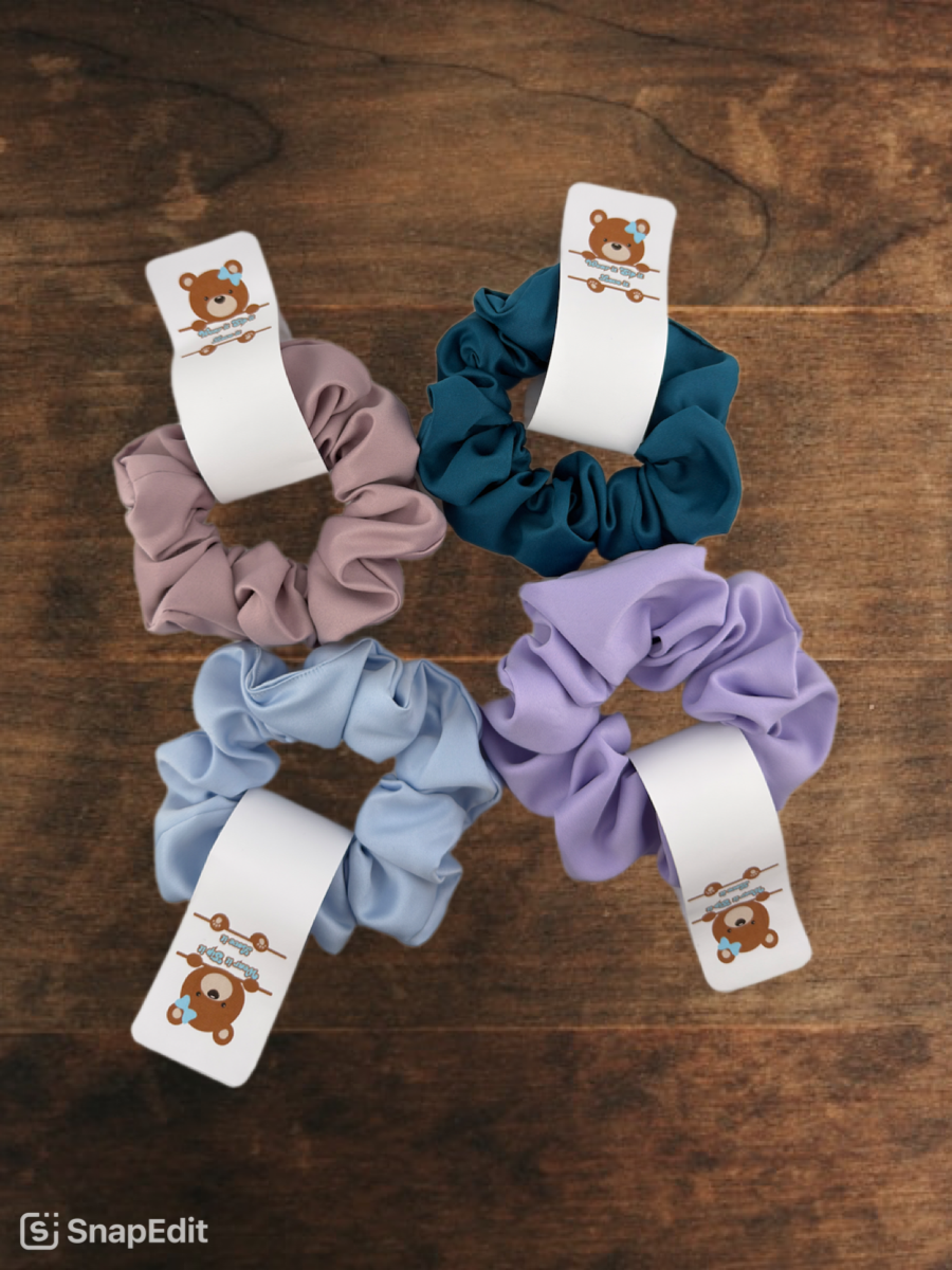 Elegant Matte Scrunchie