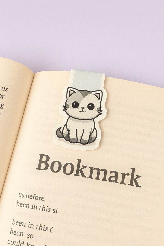 Magnetic Cat Bookmark
