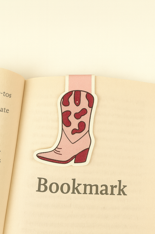 Magnetic Cowgirl Boot Bookmark