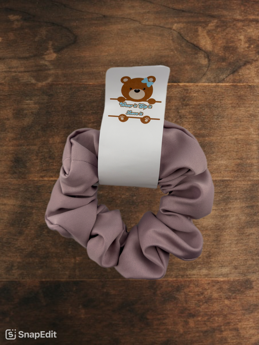 Elegant Matte Scrunchie