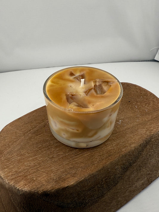 Iced Caramel Latte Candle